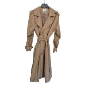 Stoosh Brushed Tan Trench Coat – Size L